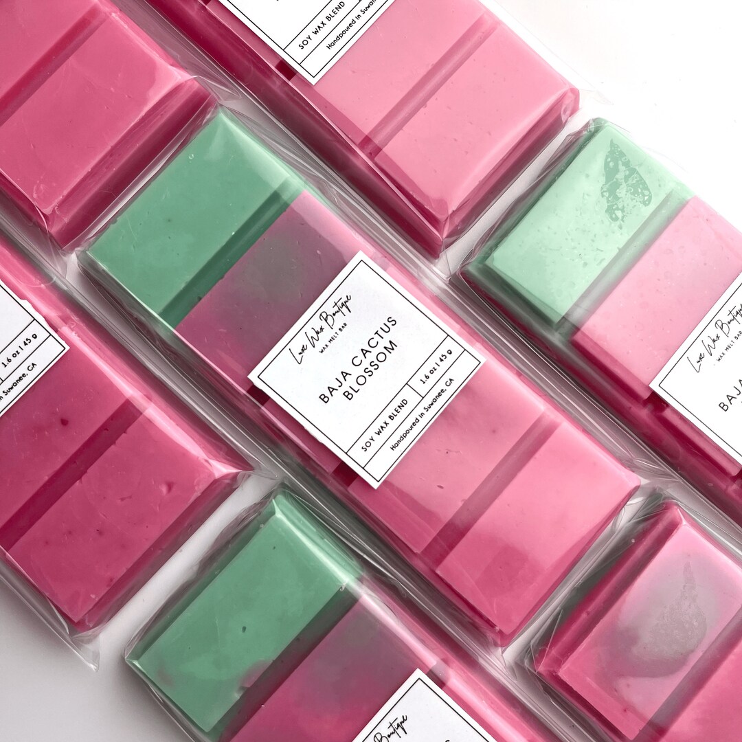 Baja Cactus Blossom Wax Melts Snap Bars & Single Melts Soy Etsy
