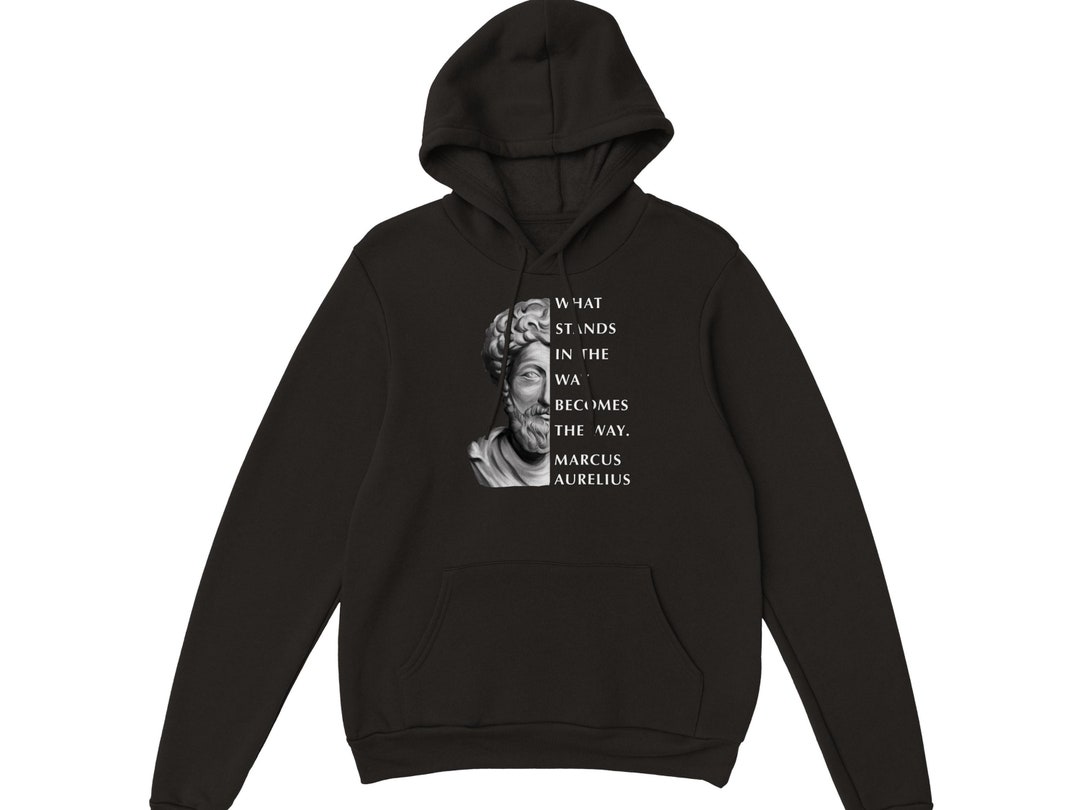 Quote Hoodie Marc Aurel Marcus Aurelius Unixes Hoodie, Geschenk Für  Stoiker, Stoizismus, image size:1080x810
