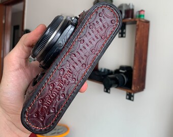 Handmade Leather Half Case for Nikon FE/FM Series - Etsy