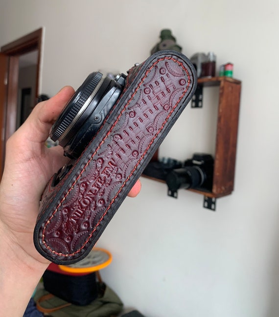 Handmade Leather Half Case for Nikon FE/FM Series - Etsy