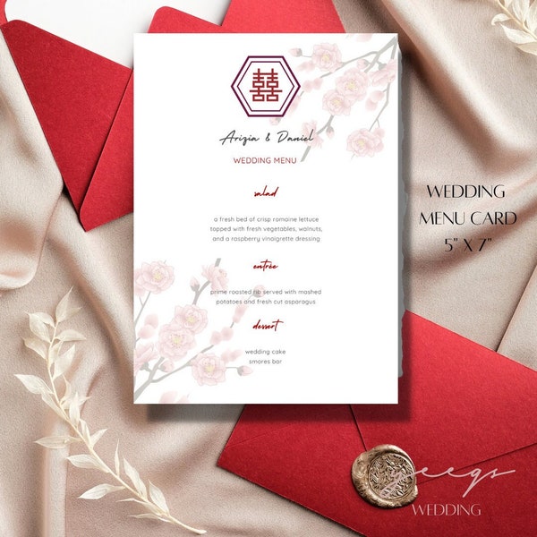 double-happiness-wedding-program-template-etsy-uk