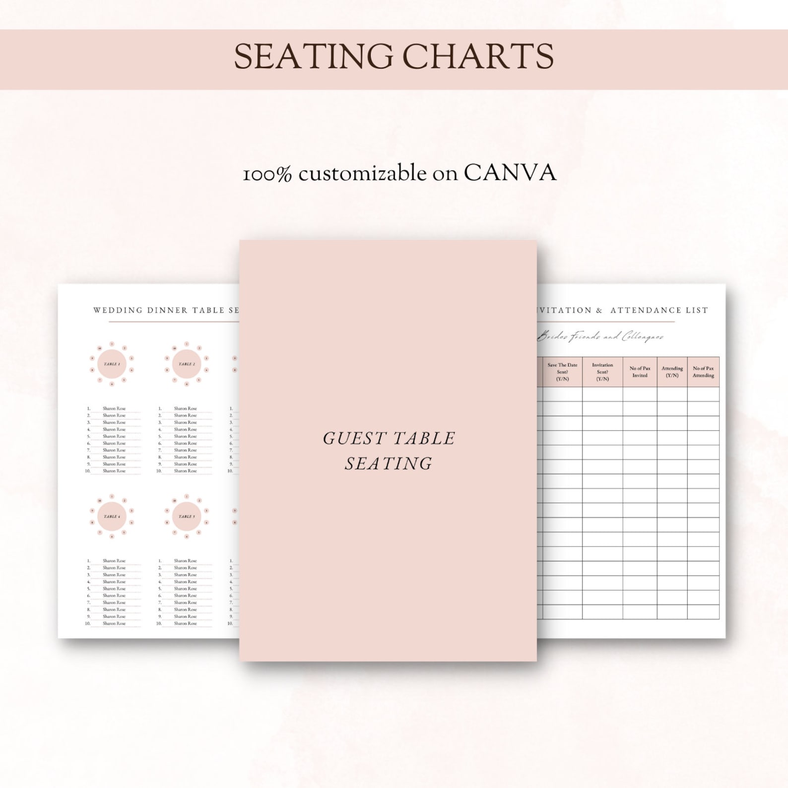 Wedding Planner Organizer Printable, Printable Wedding Planner Kit ...