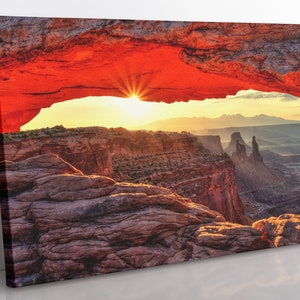 Sedona Arizona Leinwanddruck: Gerahmte Landschaftswandkunst