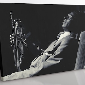 Miles Davis Canvas Print: Framed Jazz Trumpet Wall Art