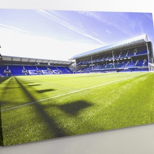 Goodison Park Stadium Canvas Art: Everton Football Club Home Decor