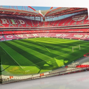 Benfica Stadium Canvas Print: Estadio Da Luz, Portugal Home Decor