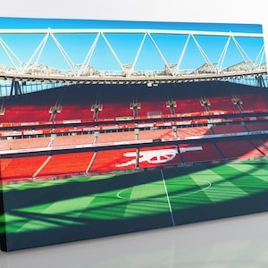 Arsenal Emirates Stadium Canvas Print: Football Fan Wall Decor