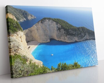 Zakynthos Griechenland Leinwanddruck: Leinwanddruck mit Rahmen
