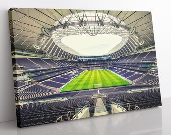 Tottenham Hotspur Stadium Canvas Print: Giclée Ink Wall Art