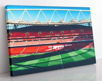 Arsenal Emirates Stadium Canvas Print: Football Fan Wall Decor