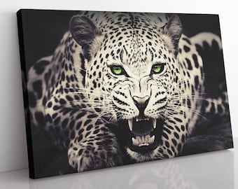 Cheetah Canvas Print: Large Framed Animal Wall Art
