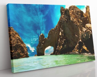 Cabo San Lucas Leinwanddruck: Gerahmte Meerlandschaft