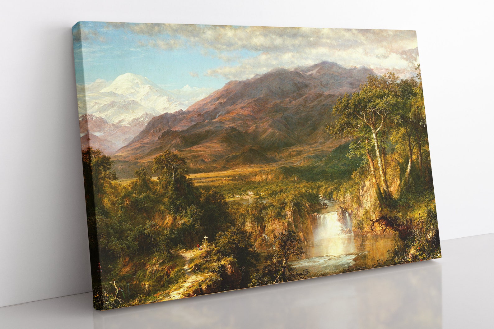 Frederic Edwin Church Heart of the Andes Canvas Wall Art - Etsy UK