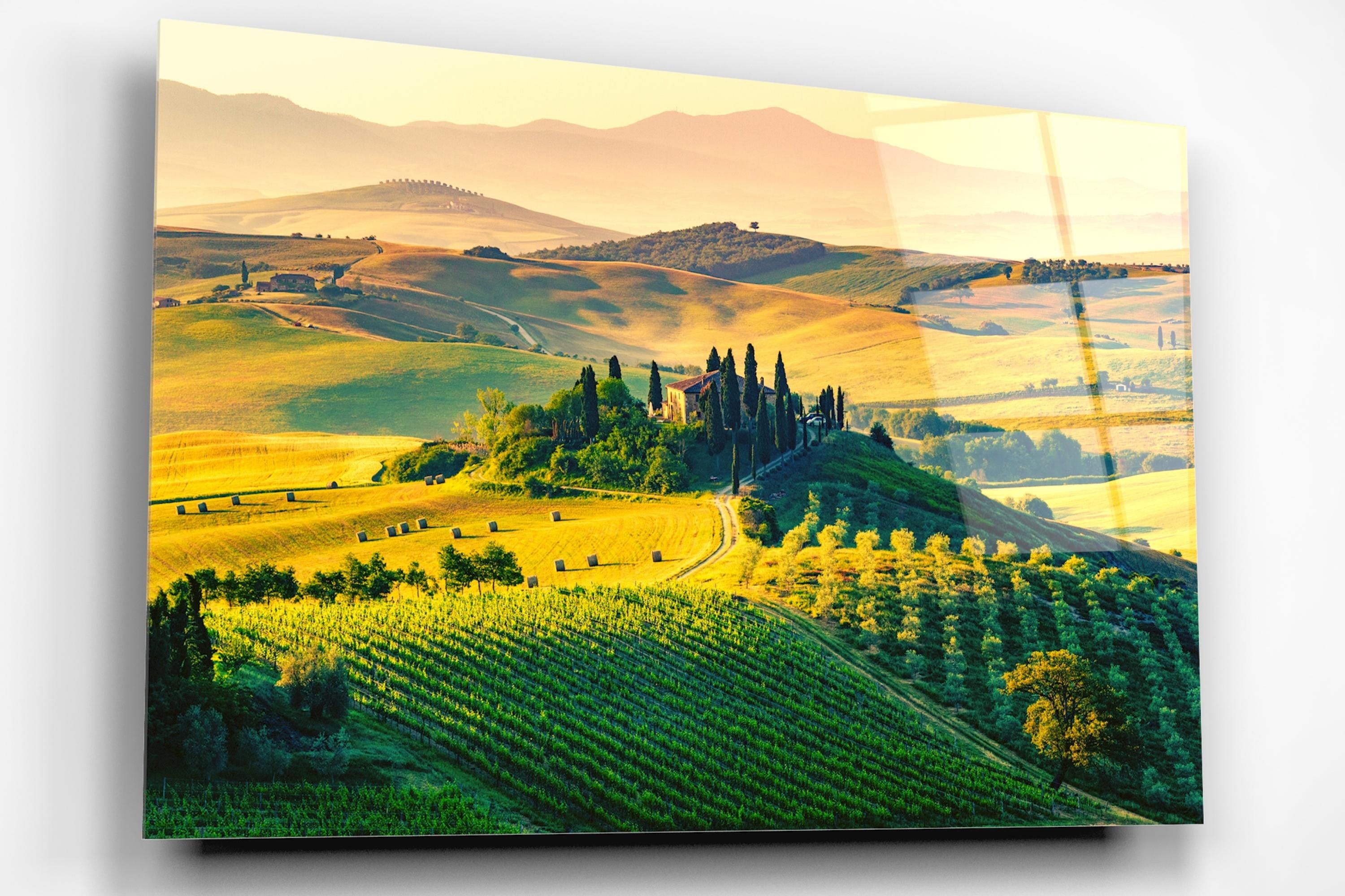 Quadro In Vetro Panoramico, Da Parete In Vero