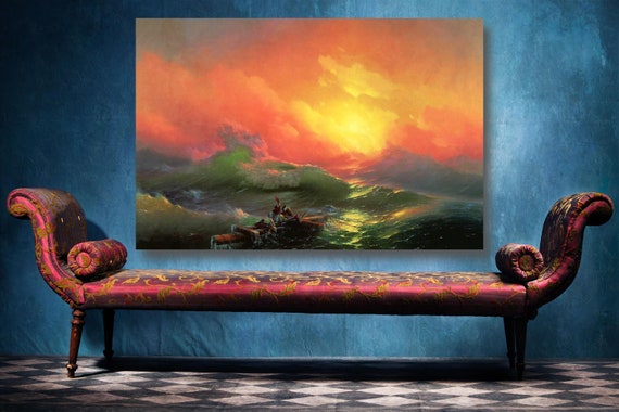 Seas, Cities and Dreams　Ivan Aivazovsky File:Ivan Aivazovsky - The Ninth Wave - WGA00095.jpg