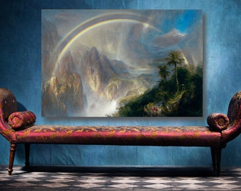 Rainy Season in the Tropics Print: Frederic Edwin Church Art