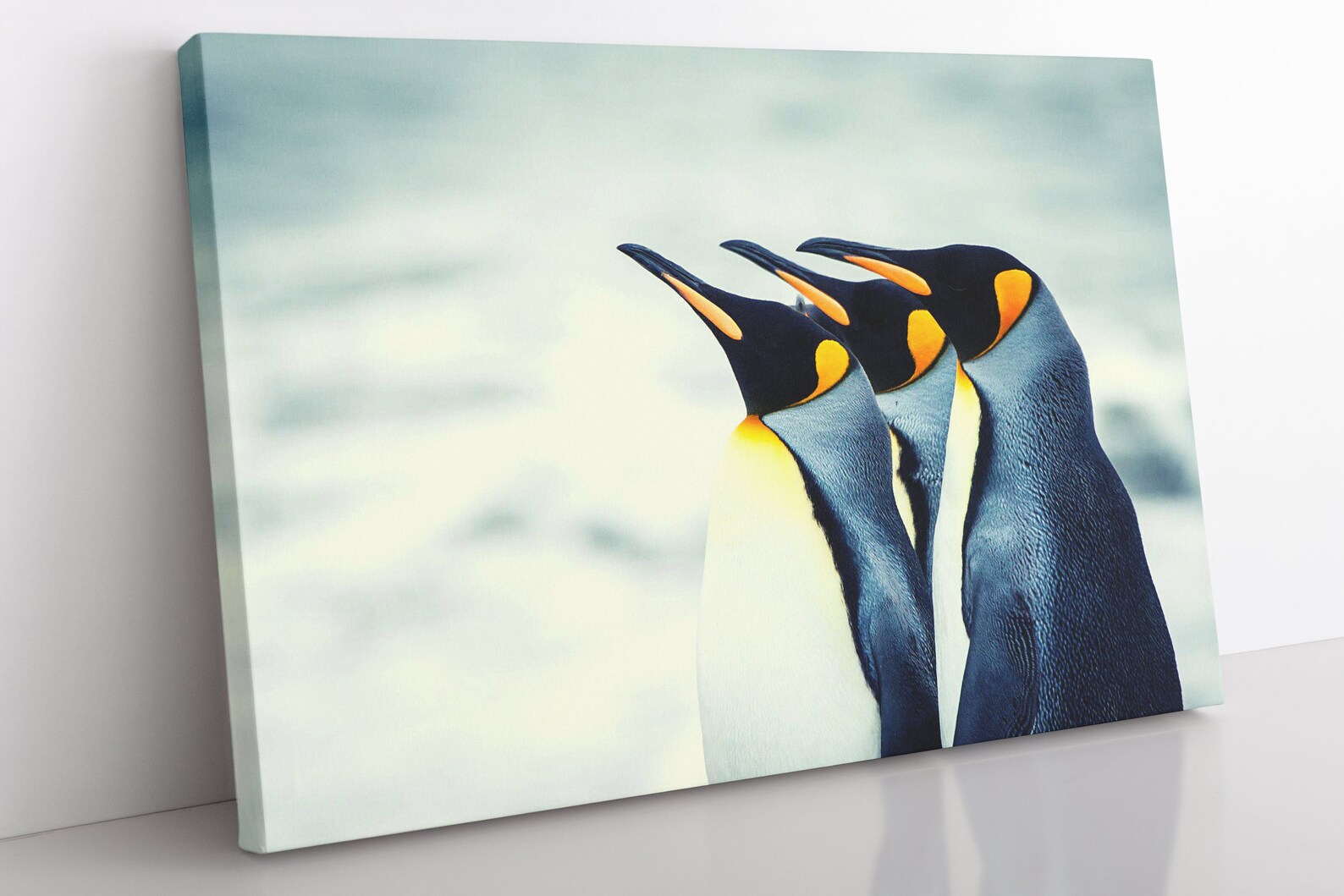 Penguin Canvas Wall Art Large Framed Penguin Print Home Decor - Etsy UK
