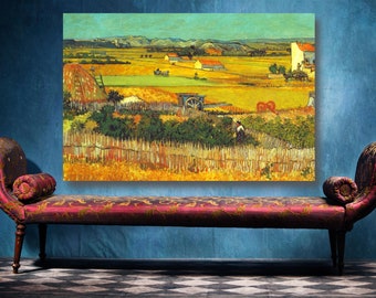 Van Gogh - The Harvest Fine Art Poster Print