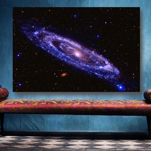 Andromeda Galaxy Print: Large Space Wall Art Poster