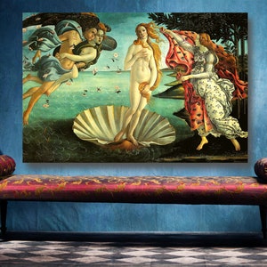 Botticelli Birth Of Venus Print: Large Fine Art Poster