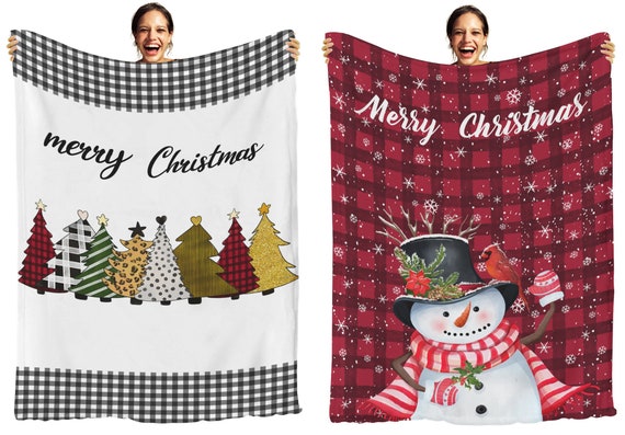 Childrens christmas throws sale