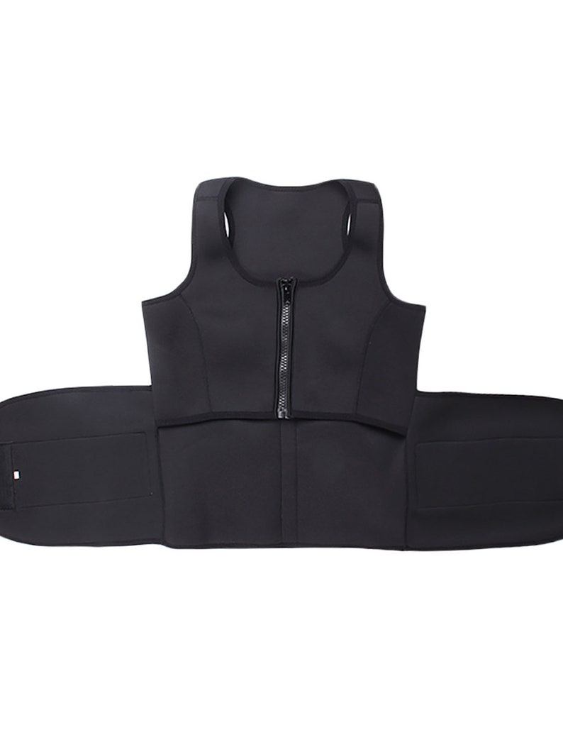 Neoprene Belt Tummy Control Body Shapers Slimming Sweat Vest Firm Control Adjustable Waist Trimmer Belt Vest Figure Slimmer