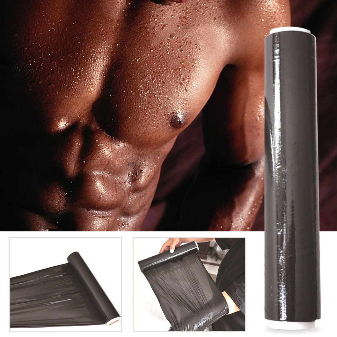 Women's Weight Lose Slimming Plastic Wrap Burning Fat Etsy