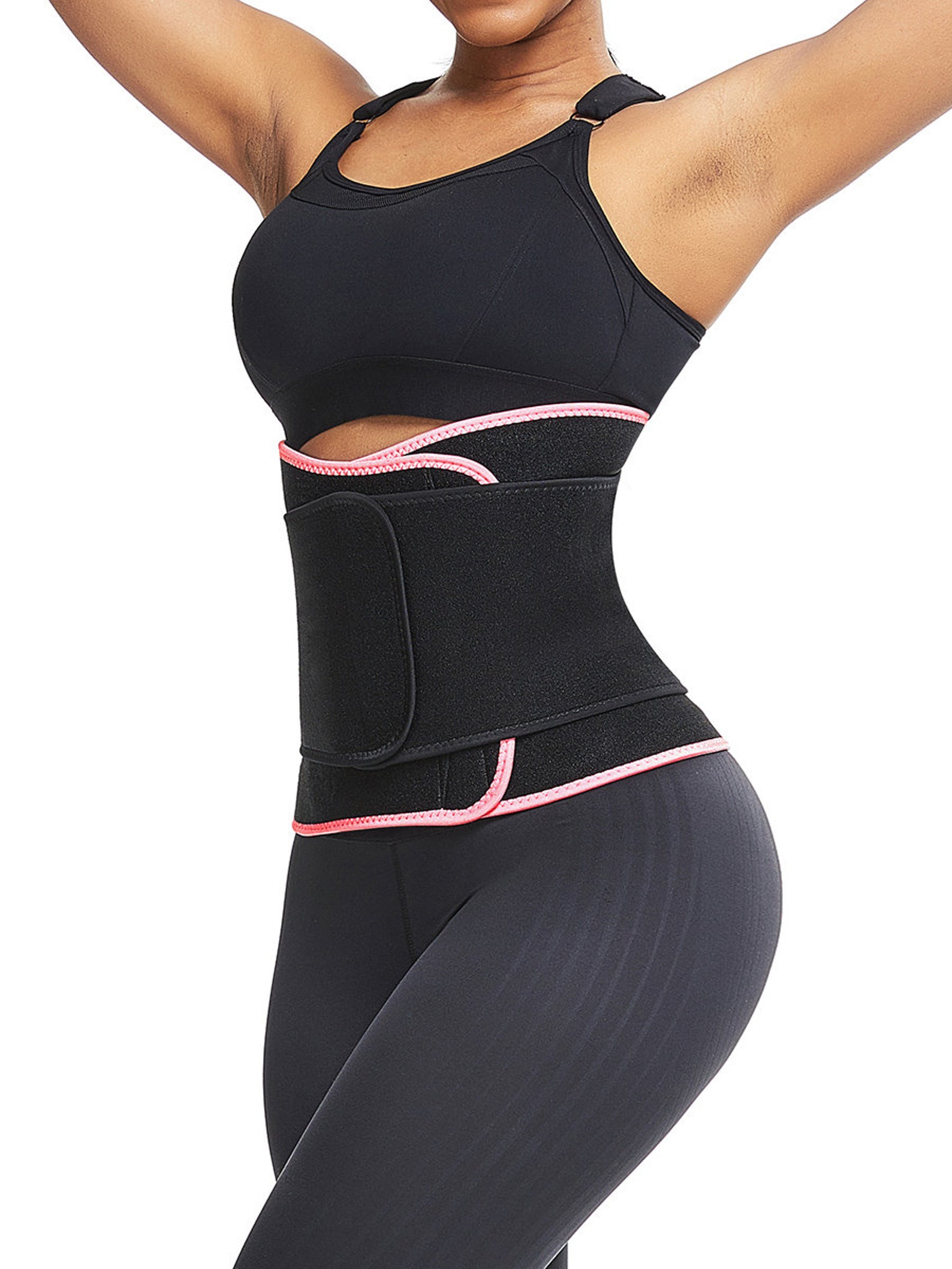 pink waist cincher