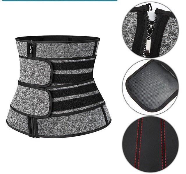 Double Velcro Corset Slimming Neoprene Belt Velcro Belt Etsy