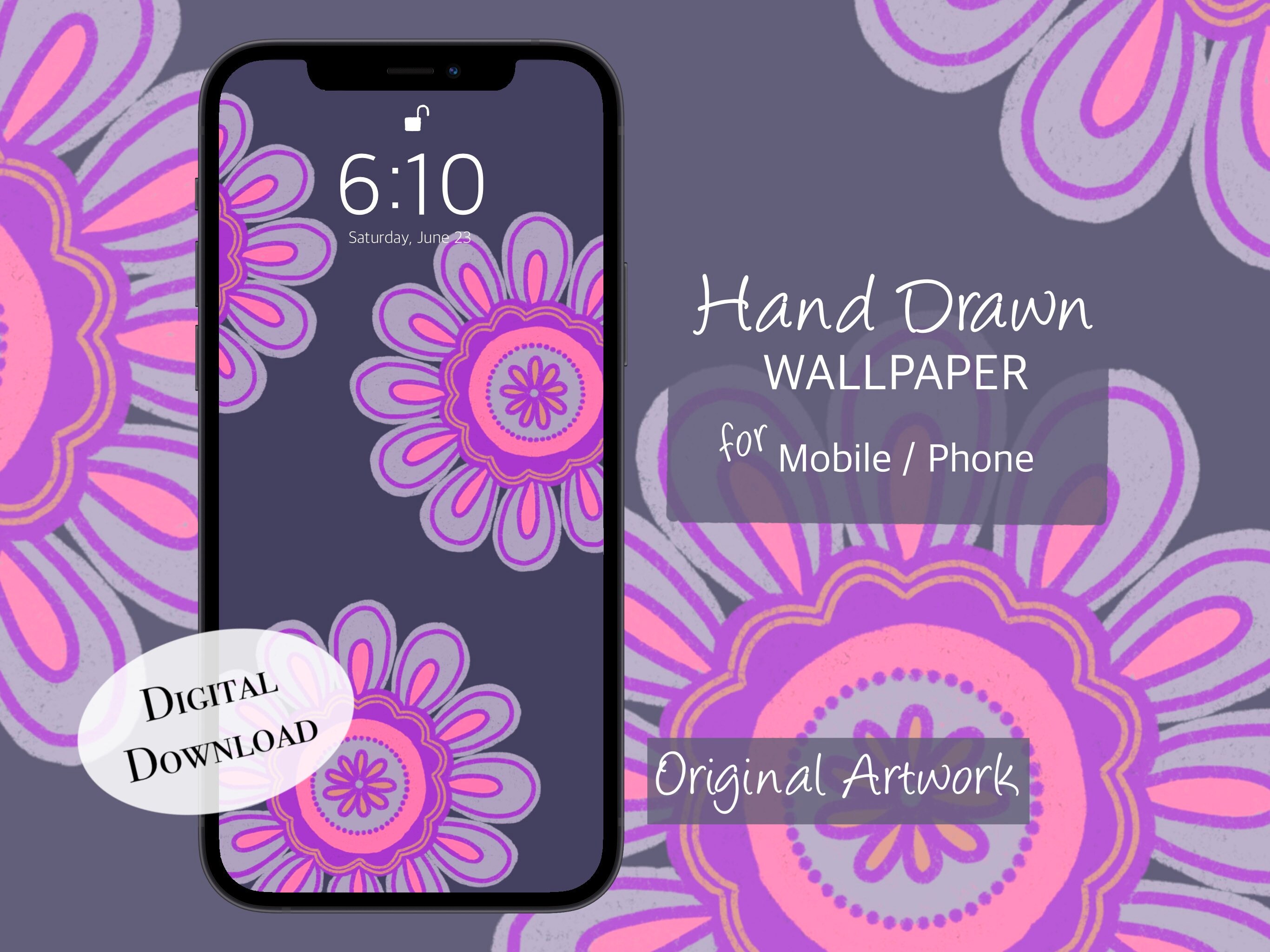 Buy Neon Pink Flowers Iphone Wallpaper Hippie Floral Wallpaper Online in India - Etsy Buy Neon Pink Flowers Iphone Wallpaper Hippie Floral Wallpaper Online in India - Etsy