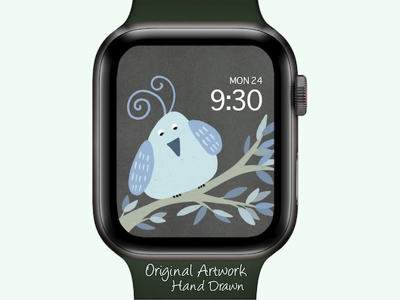 Digital blue watch face hotsell