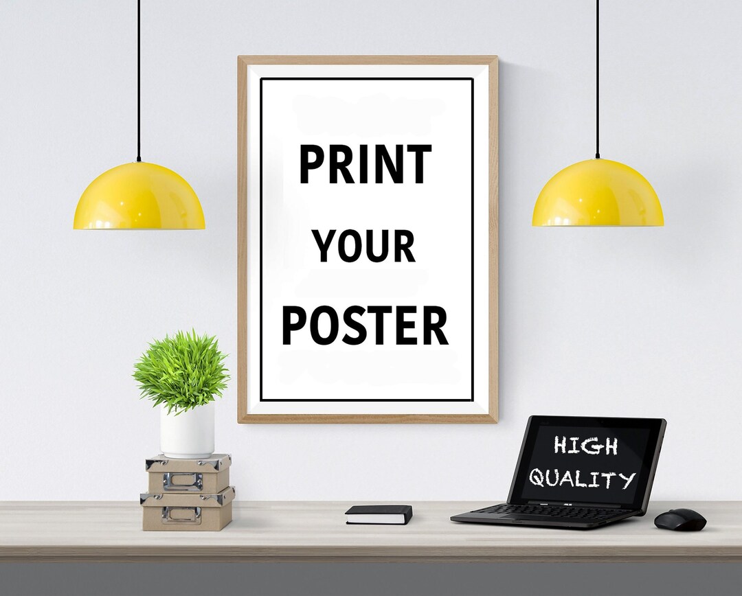 Custom Poster Printing, Print Your Own Poster, Personalized Etsy