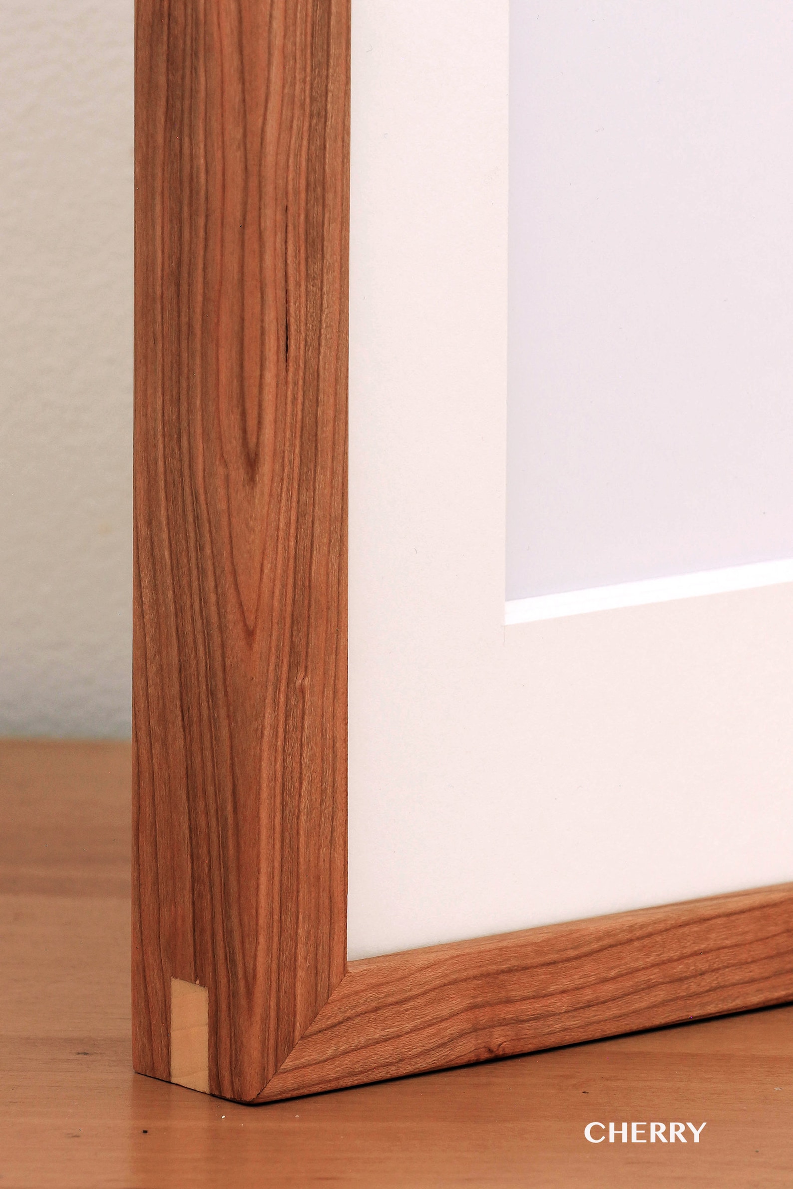 Exotic Wood Picture Frame Custom Framing Thin Edge Etsy