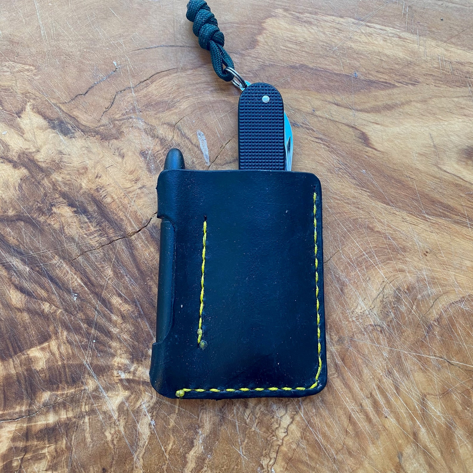 Leather pocket organizer Etsy