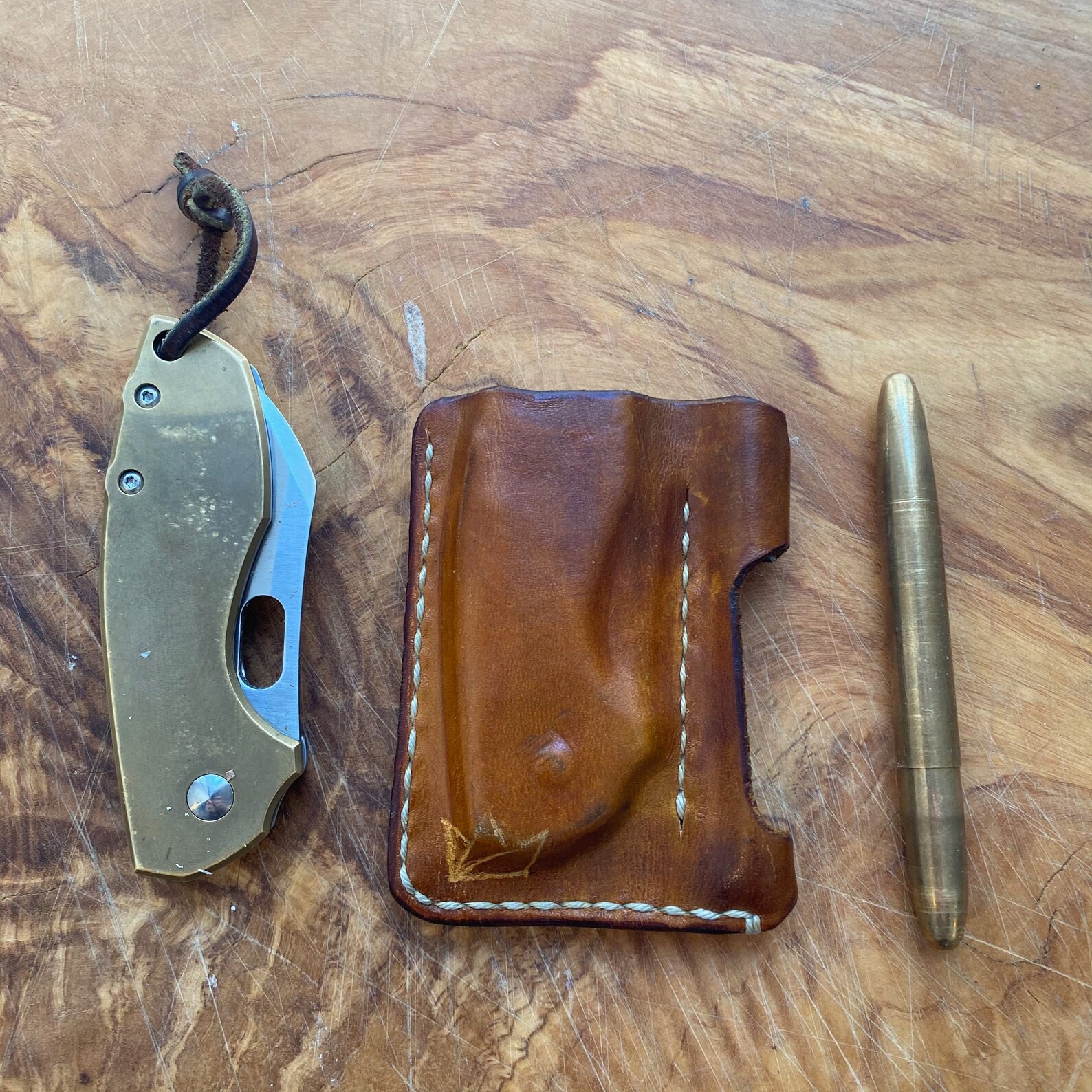 Leather pocket organizer Etsy