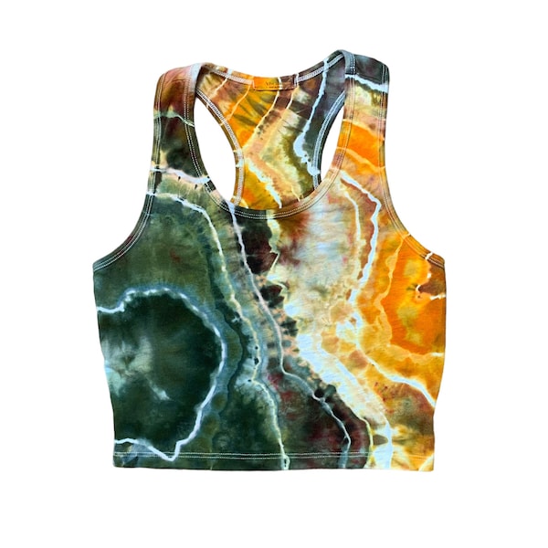 Tie Dye Crop Top - Etsy