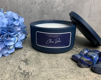 China Rain Scented Candle, Coconut Wax Candle, Wedding Gift, Party Gift, Housewarming Gift, Home Decor, Black Owned Business