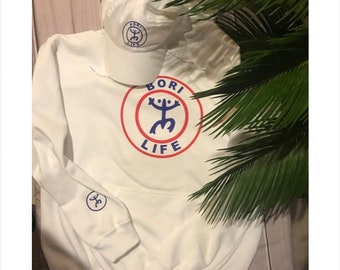 Boricua Unisex  Taino Coqui Hoodie by BoriLife Designs