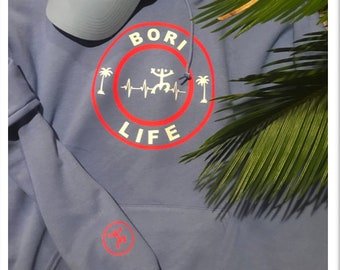 Boricua Unisex  Hoodie Taino Coqui Heartbeat