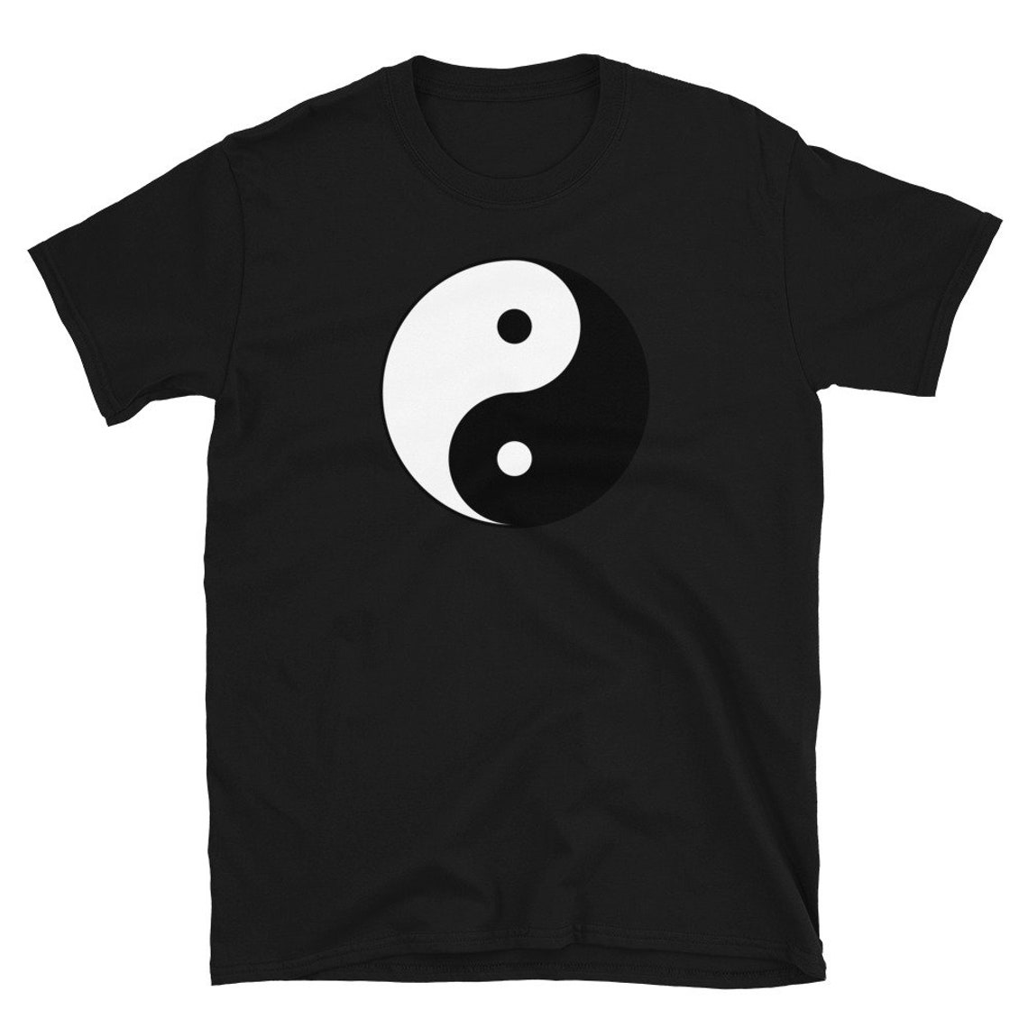 Ying Yang Short Sleeve Unisex TShirt Yin Yang Tshirt Tshirts Etsy