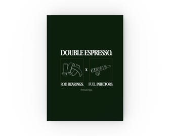 Double Espresso | V10 Notebook | Mechanic Gift | A5