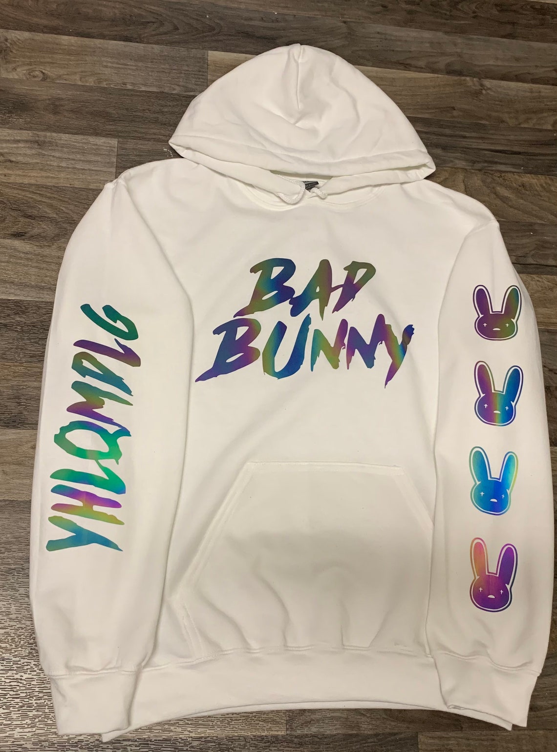 timmy in glossier hoodie