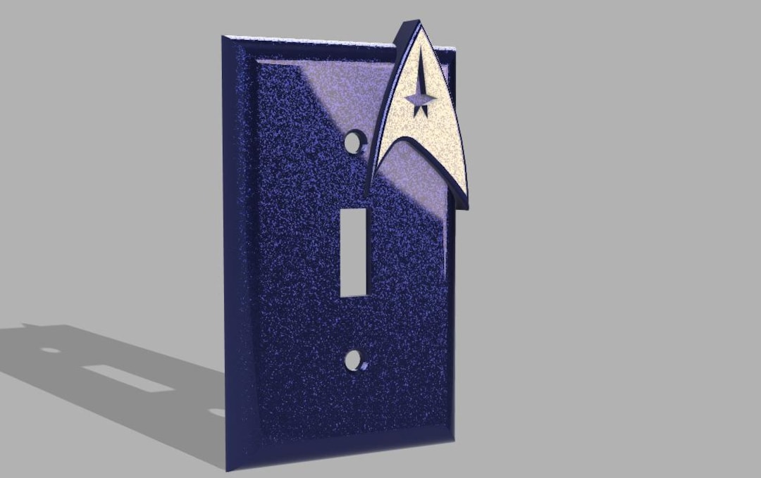 Star Trek Inspired Standard Light Switch Cover **STL File ONLY** - Etsy