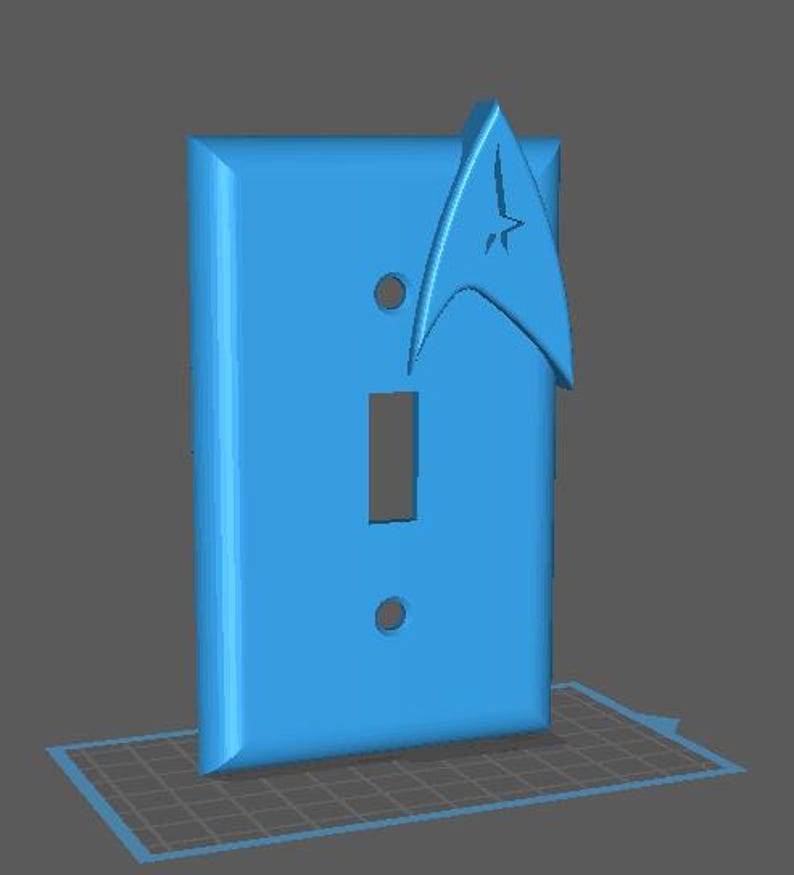 Star Trek Inspired Standard Light Switch Cover **STL File ONLY** - Etsy