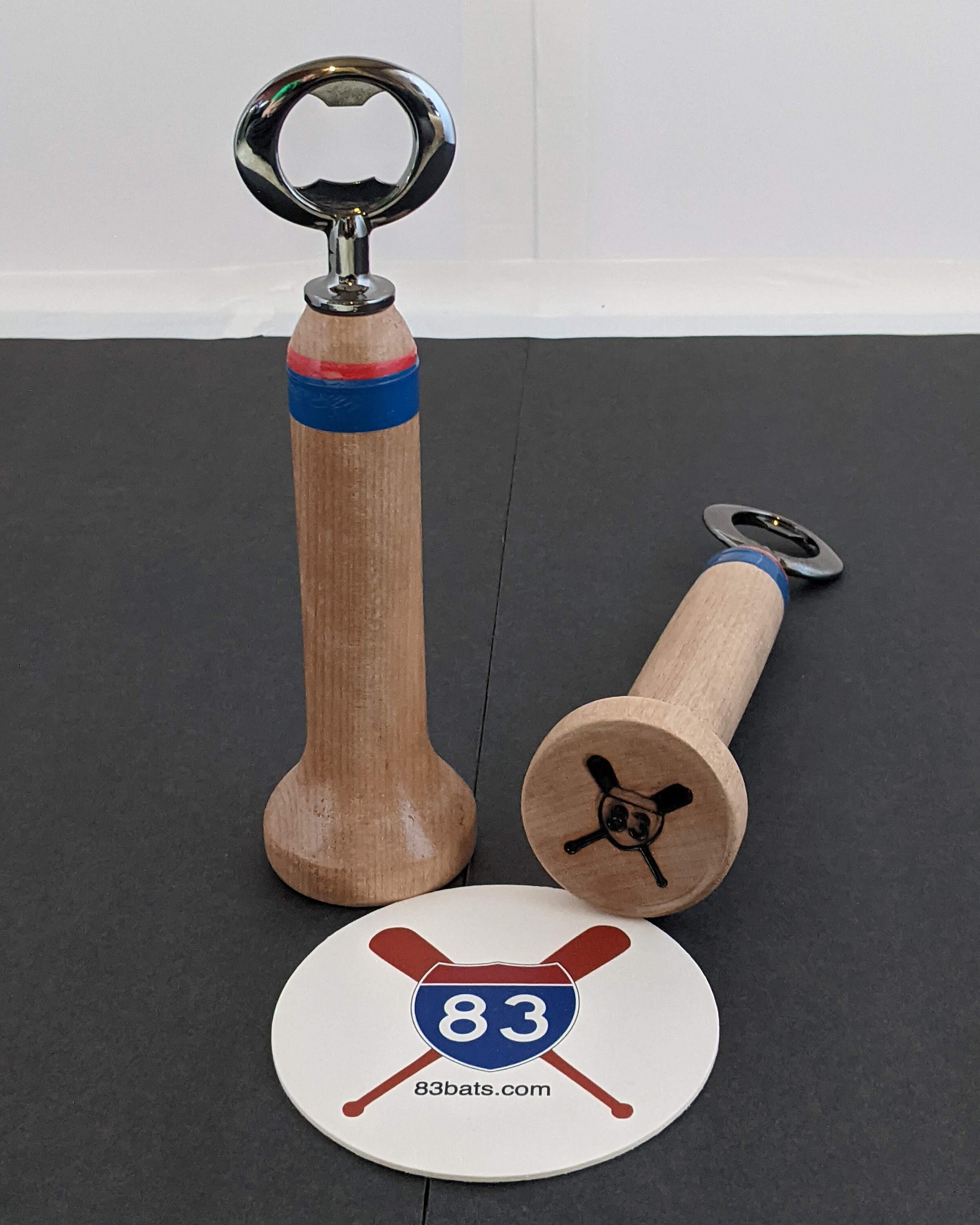 Baseball Bat Knob Bottle Opener Etsy