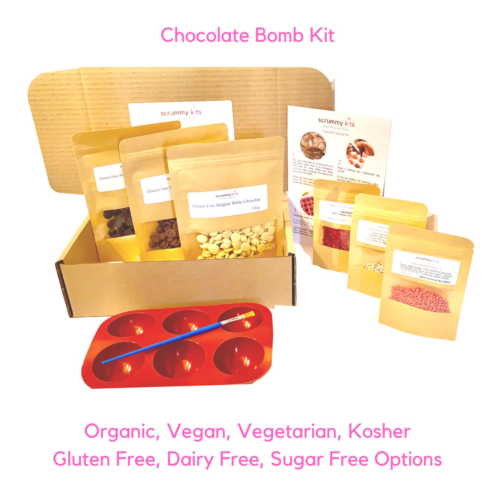 Kosher Chocolate Bomb Making Kit UK Etsy