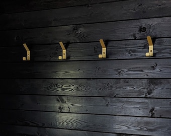 Modern Farmhouse Coat Hook, Iron Hook, Industrial Coat Hook, Towel Hook, Mudroom Coat Hook, Bathroom Hook, Gold Coat Hook, Black Coat Hook