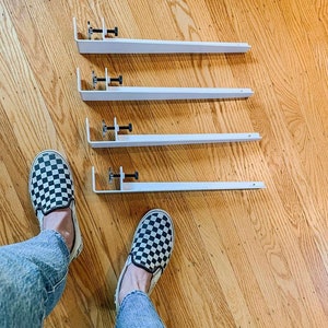 Metal Coffee Table Legs, Metal Table Legs Clamp, DIY Table Legs, Coffee Table Legs, Metal Furniture Legs image 9