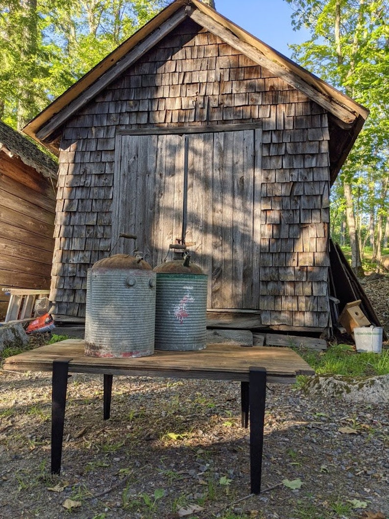 Metal Coffee Table Legs Metal Table Legs Clamp DIY Table Etsy