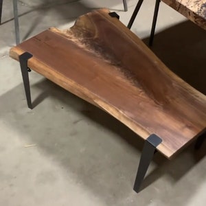 Metal Coffee Table Legs, Metal Table Legs Clamp, DIY Table Legs, Coffee Table Legs, Metal Furniture Legs image 6